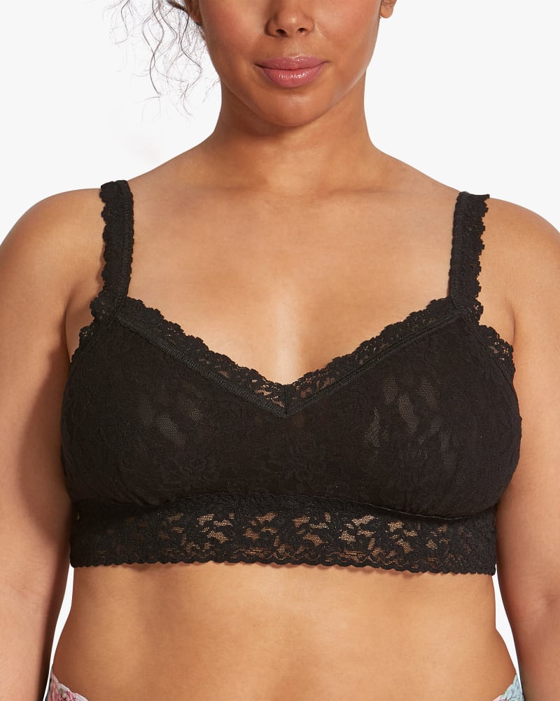 Front of plus size Signature Lace Line Bralette by Hanky Panky | Dia&Co | dia_product_style_image_id:151183